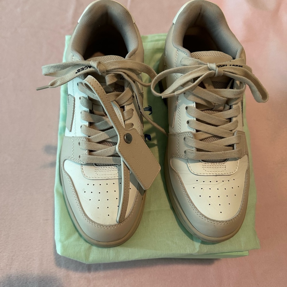 SOLD Authentic Women Virgil Abloh Out of Office Sneakers.